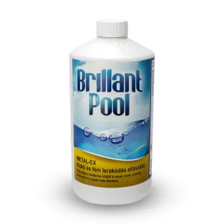 Brillant Pool Metal-Ex fém- és vízkőlerakódás eltávolító szer 1 liter