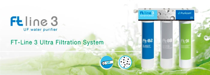 Puricom FT-LINE 3 víztisztító