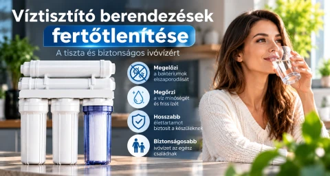 Miért fontos a háztartási víztisztító berendezések rendszeres fertőtlenítése?