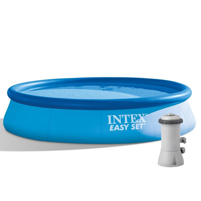 Intex EASY SET puhafalú kerti medence vízforgatóval, 244x76cm