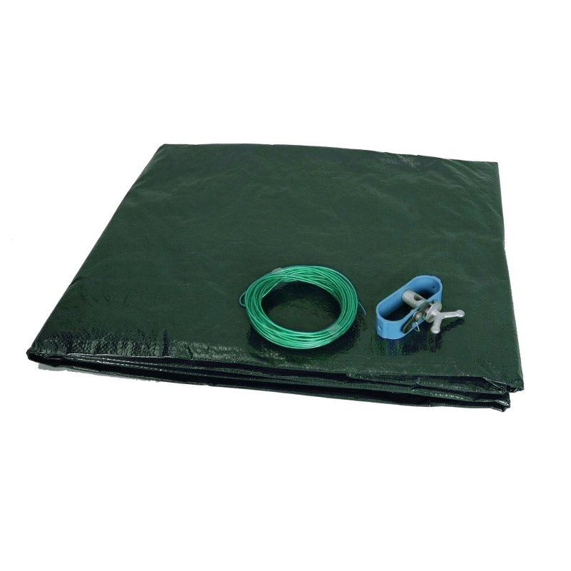 Mountfield "Supreme" univerzális medence takaró ponyva kilincsműves feszítőhuzallal, ⌀500cm / ⌀580cm