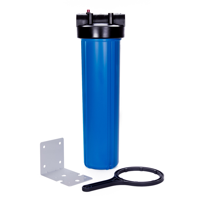 BigBlue 20" vízszűrő ház készlet - hideg vizes - kék - 1,5"x1,5"