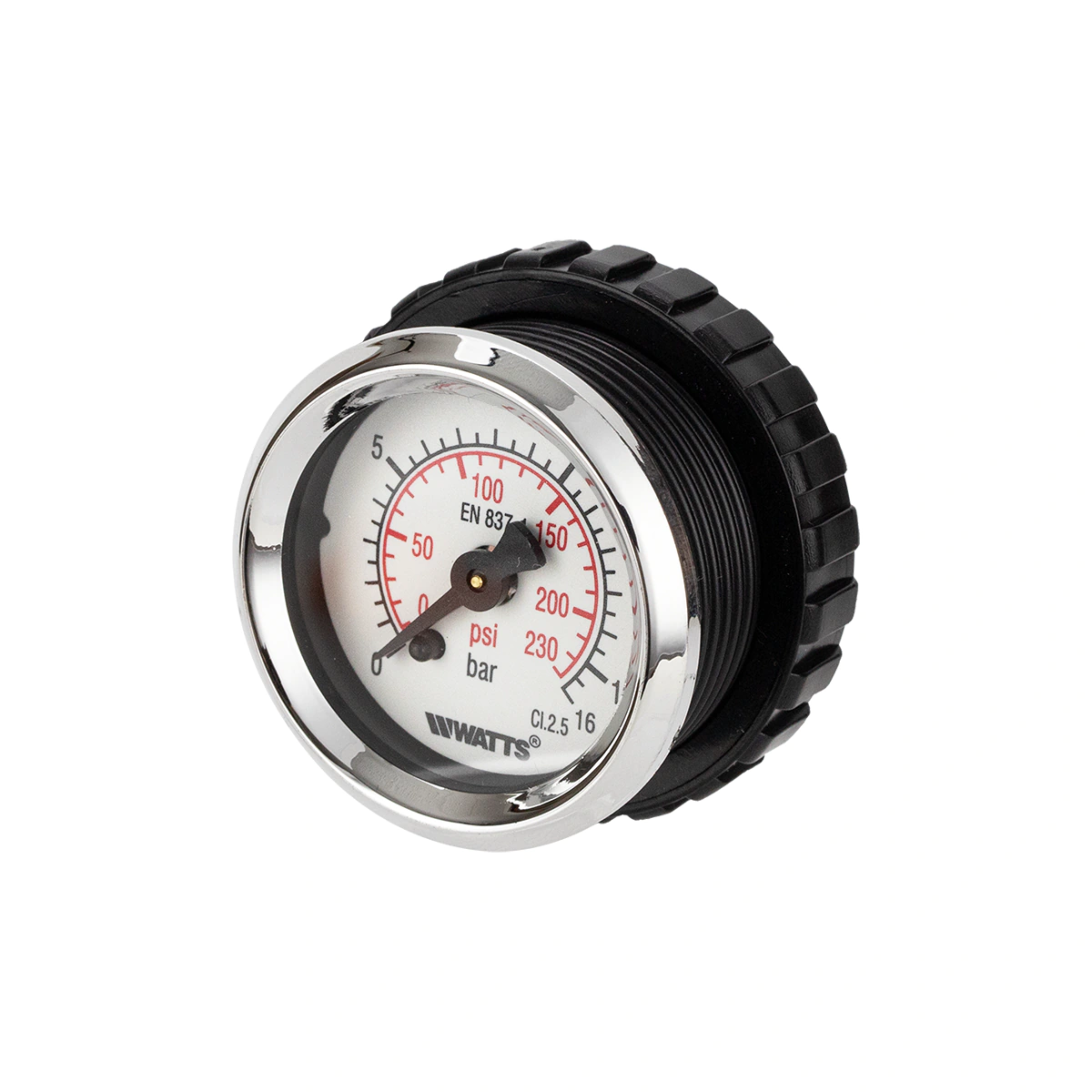 Beszerelhető nyomásmérő óra - manométer - feszmérő 0-16 bar 1/8" (horizontális)