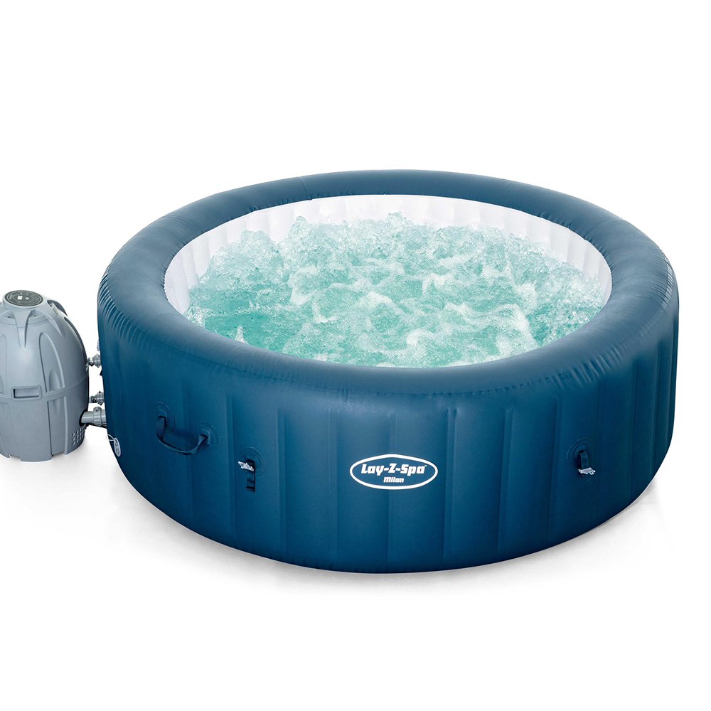 Lay-Z-Spa Milan Plus Wi-Fi felfújható masszázsmedence, 196x71cm