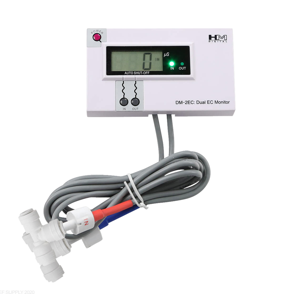 HM Digital DM-2EC TDS monitor RO víztisztítókhoz - 2db mérőcsúcs 1/4"x1/4"