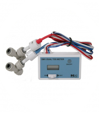 HM Digital DM-1 TDS monitor RO víztisztítókhoz - 2db mérőcsúcs 1/4"x1/4" PUSH-IN