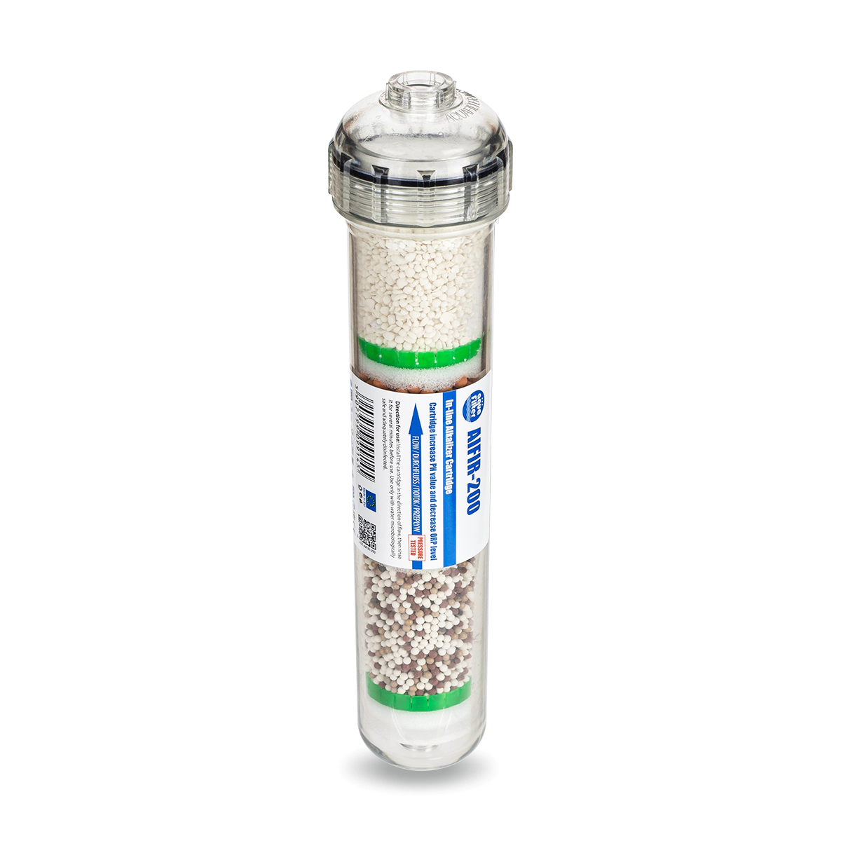 Aquafilter AIFIR-200 lúgosító PH emelő szűrő - InLine, 2"