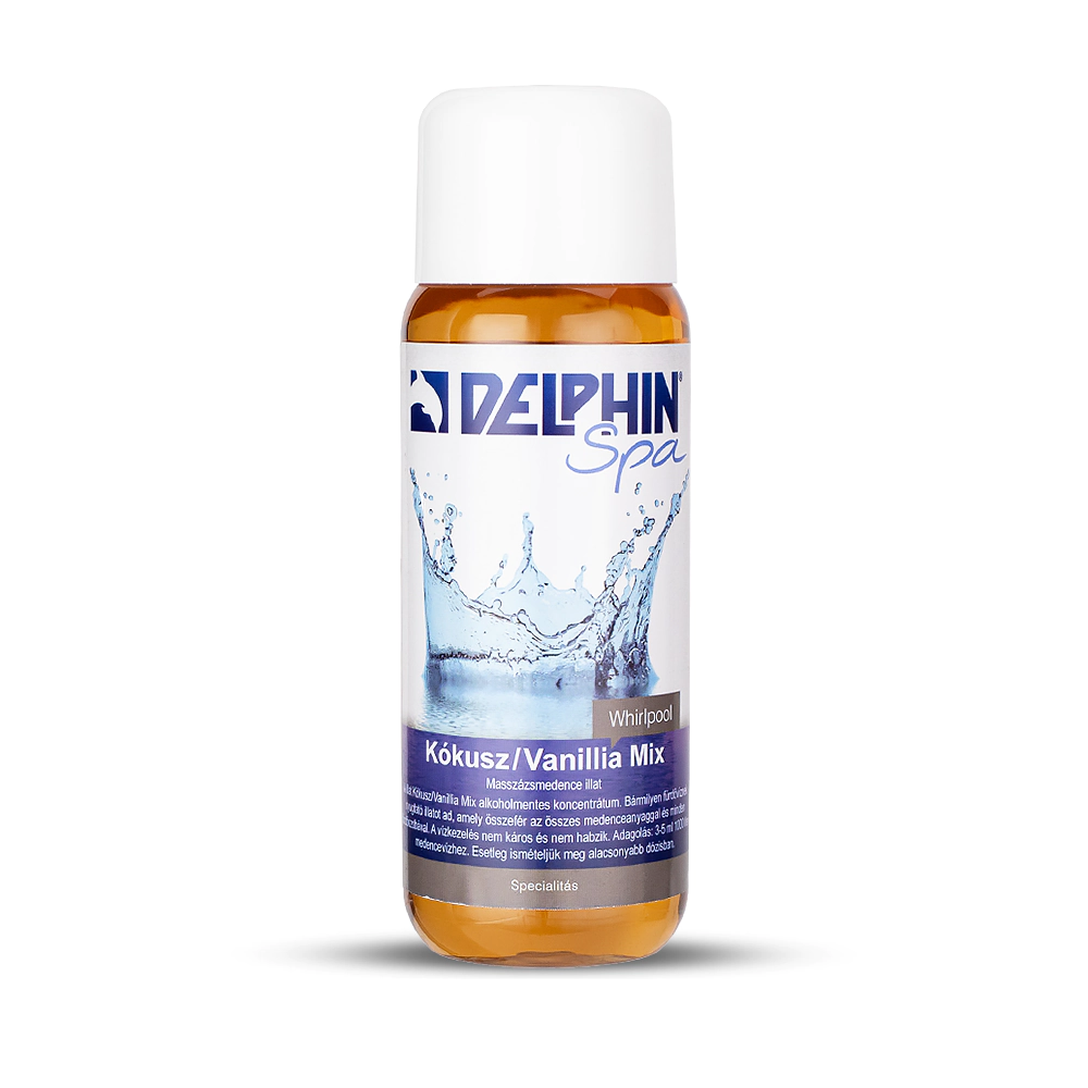 Delphin Spa masszázsmedence illatosító koncentrátum, kókusz / vanília - 250ml
