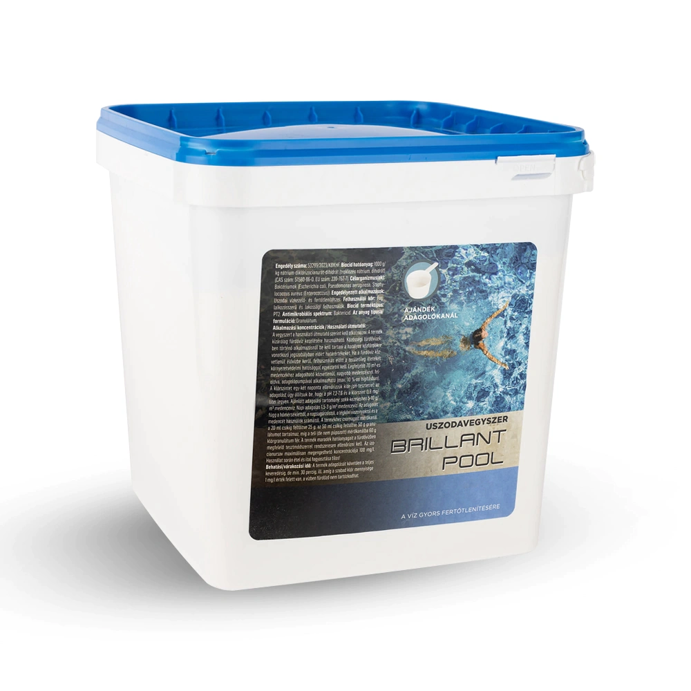Brillant Pool RapidMini Klór gyorsan oldódó klór tabletta 20 g - 5 kg