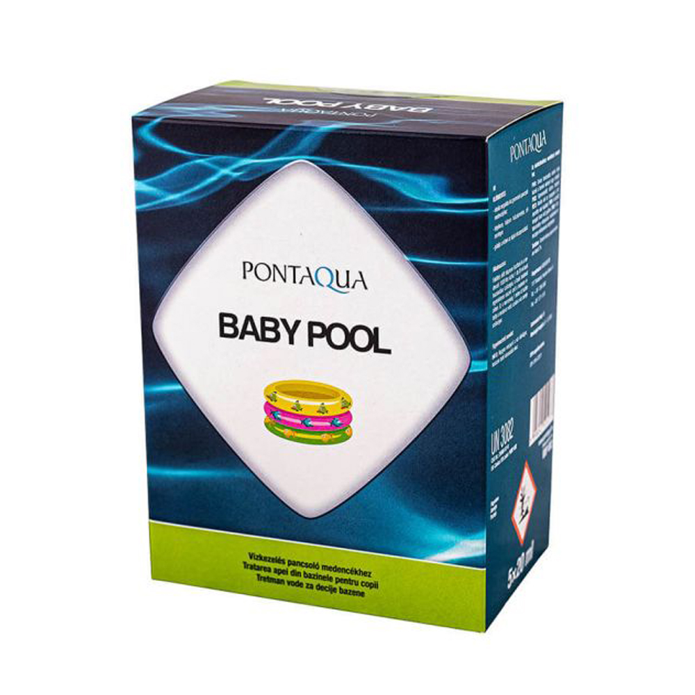 Pontaqua Baby Pool klórmentes medence vízkezelő 5x20ml
