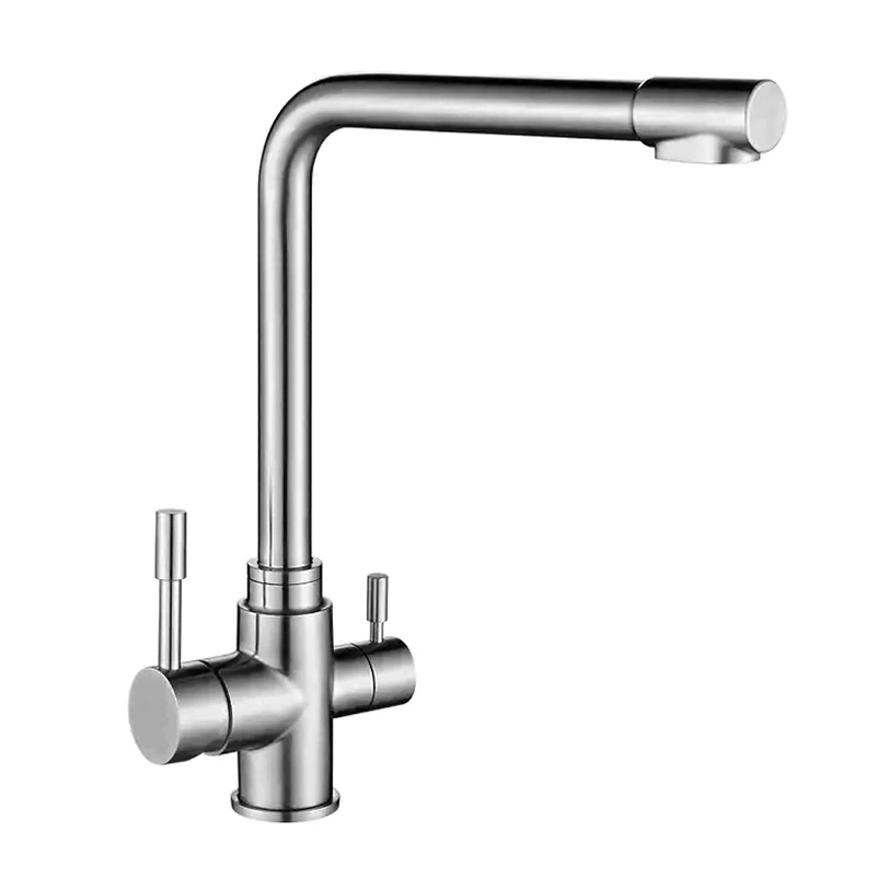 Zegor csaptelep víztisztítóhoz 3-utas, INOX