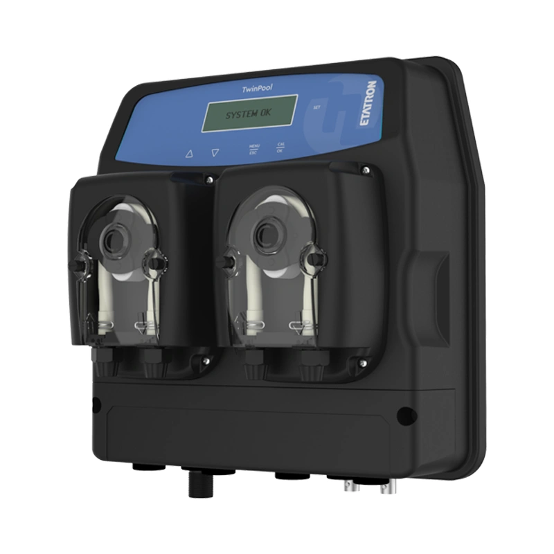 Etatron TwinPool / eTwin Dual automata vegyszer adagoló és "pH/Rx" mérő, 1.5l/h