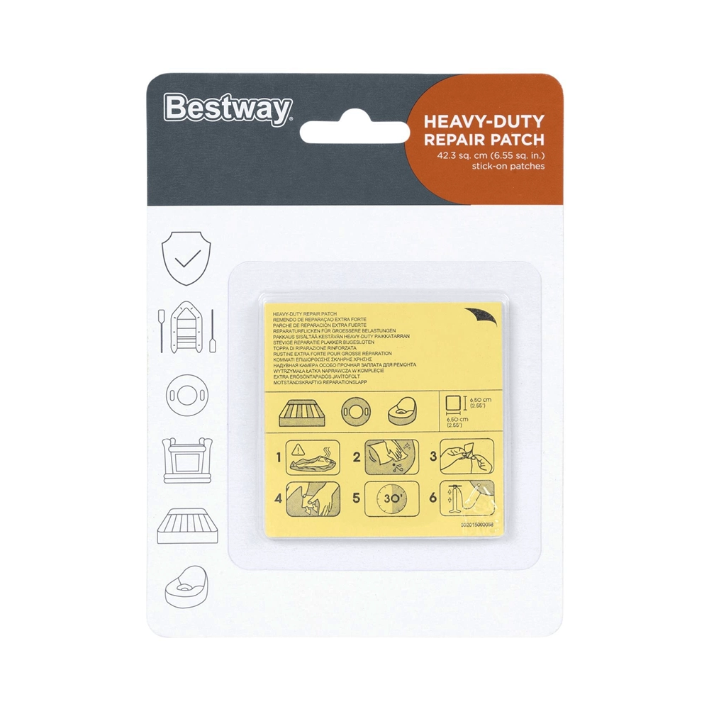 Bestway javító folt medencéhez, felfújható játékokhoz, 10db