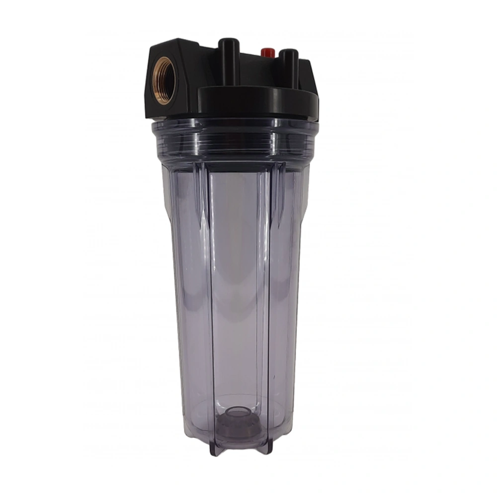 VM 10" vízszűrő ház készlet - hideg vizes - átlátszó - 3/4"x3/4"