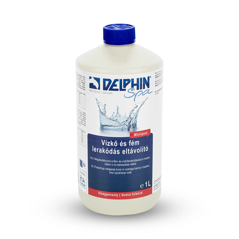 Delphin Spa vízkő és fém lerakódás gátló és eltávolító - 1 liter