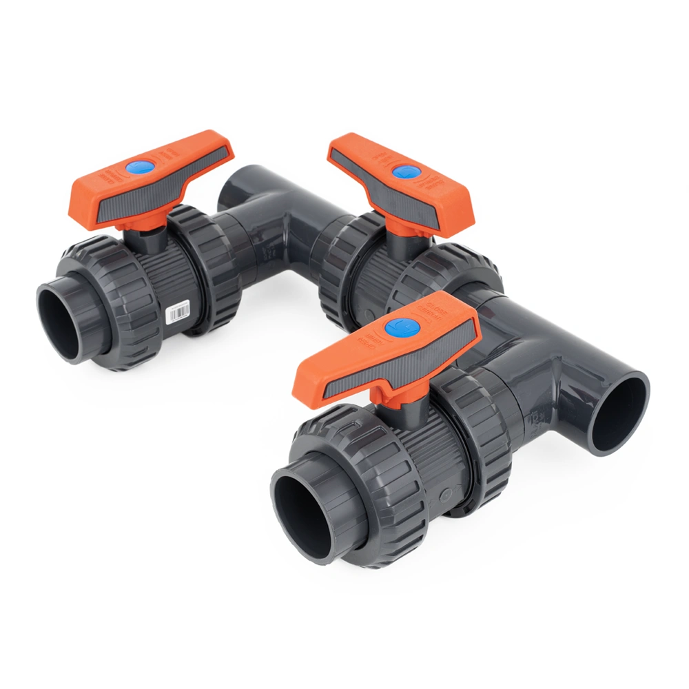 Prémium Bypass készlet hőszivattyúhoz Cepex STD csapokkal, PVC-U, tok/tok/tok - D50