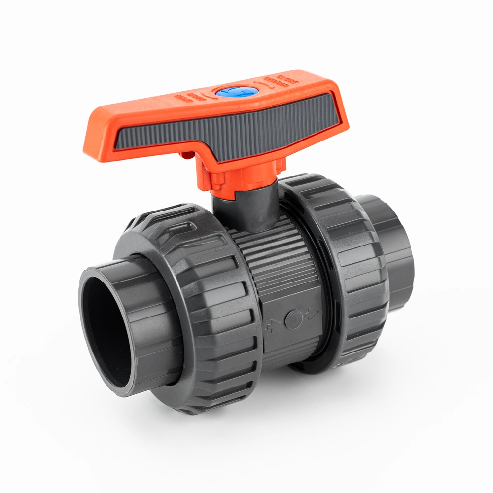 Cepex STD PVC-U golyóscsap, tok/tok - D40