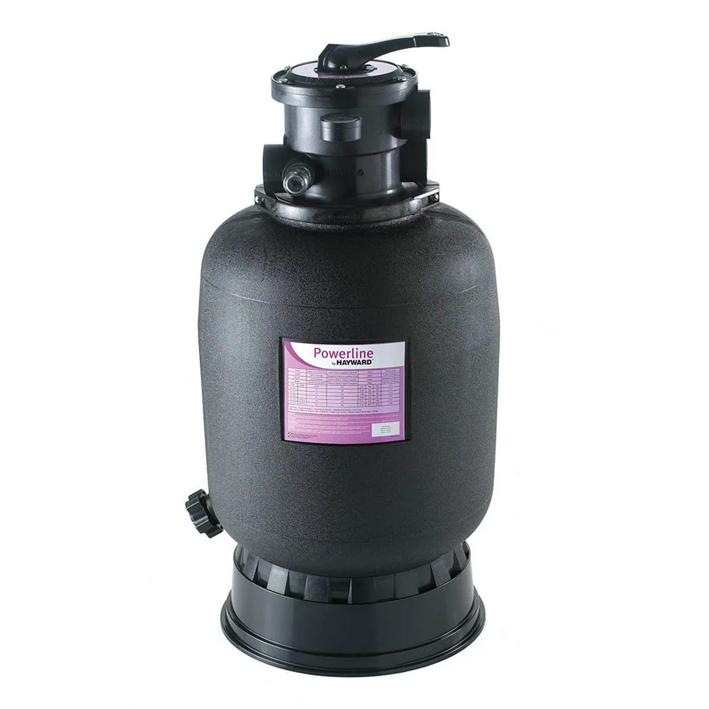 Hayward Powerline tetőszelepes HDPE szűrőtartály 6-utas váltószeleppel, 6m3/h, D400