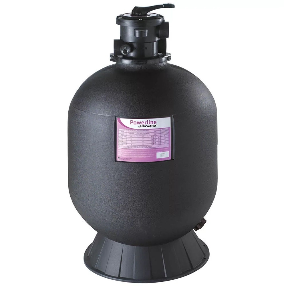 Hayward Powerline tetőszelepes HDPE szűrőtartály 6-utas váltószeleppel, 14m3/h, D600