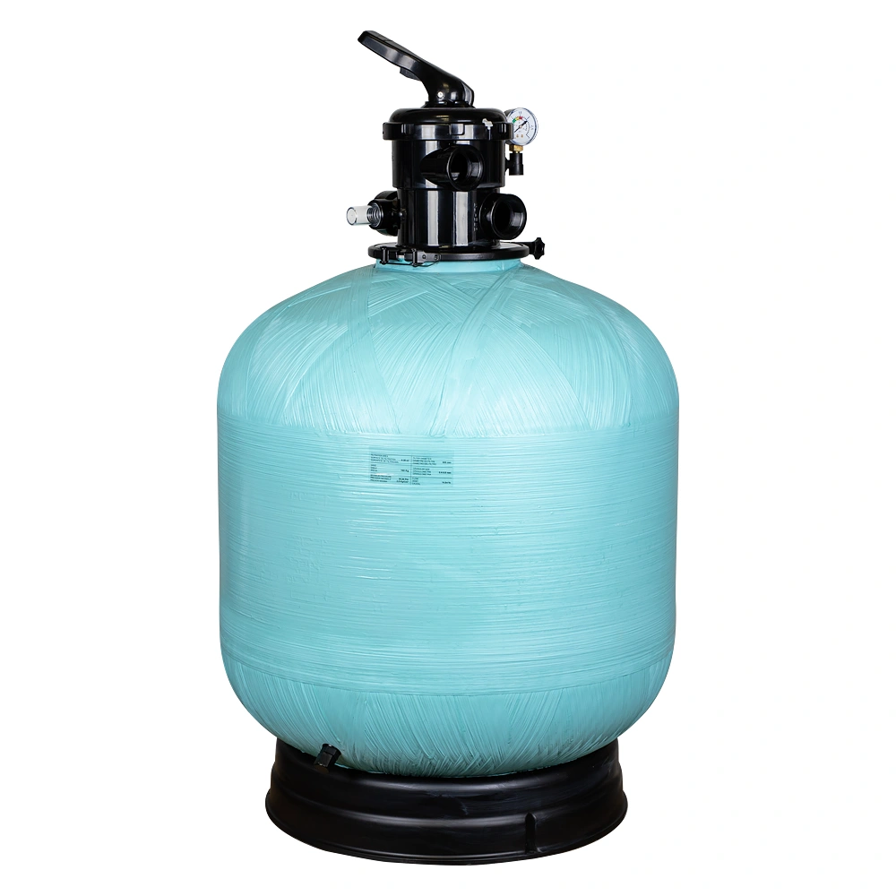 Astralpool BW tetőszelepes üvegszálas szűrőtartály 6-utas váltószeleppel, 10m3/h, D500