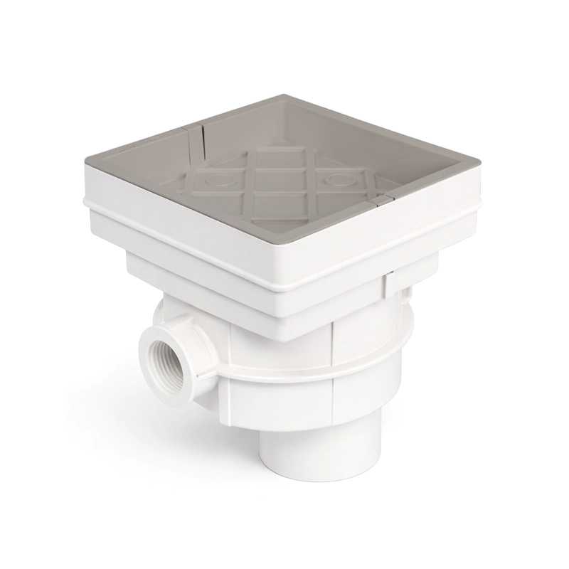 Astralpool UNIK burkolható medence lámpa kötődoboz tömszelencével, D50 - szürke