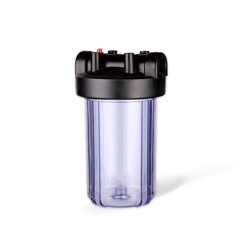 BigBlue 10" vízszűrő ház készlet - hideg vizes - átlátszó - 3/4"x3/4"