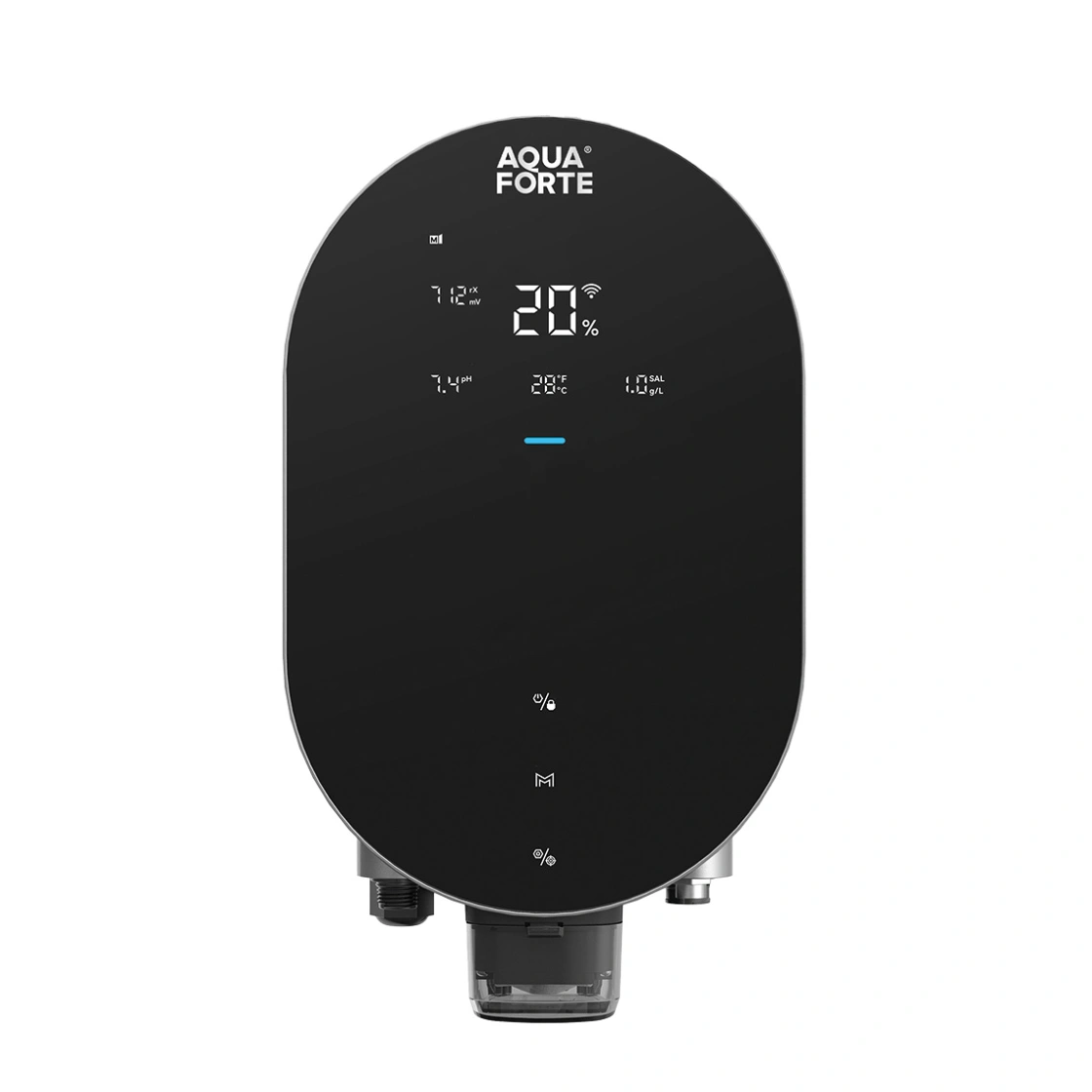 AquaForte B-Clear inverteres sóbontó készülék Wi-Fi kapcsolattal, pH mérő és adagoló funkcióval