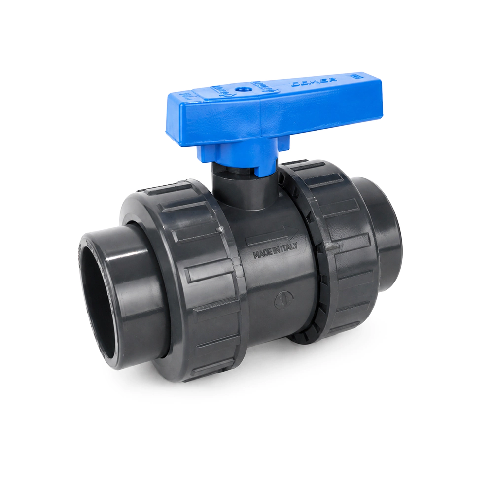 Comer PVC-U golyóscsap, tok/tok - D50