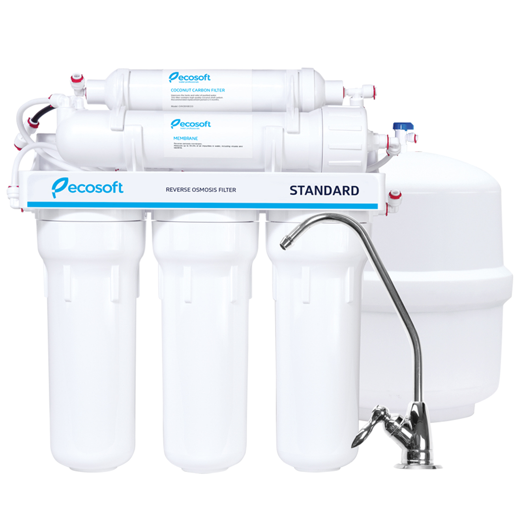 Ecosoft 5-Stage fordított ozmózis víztisztító berendezés