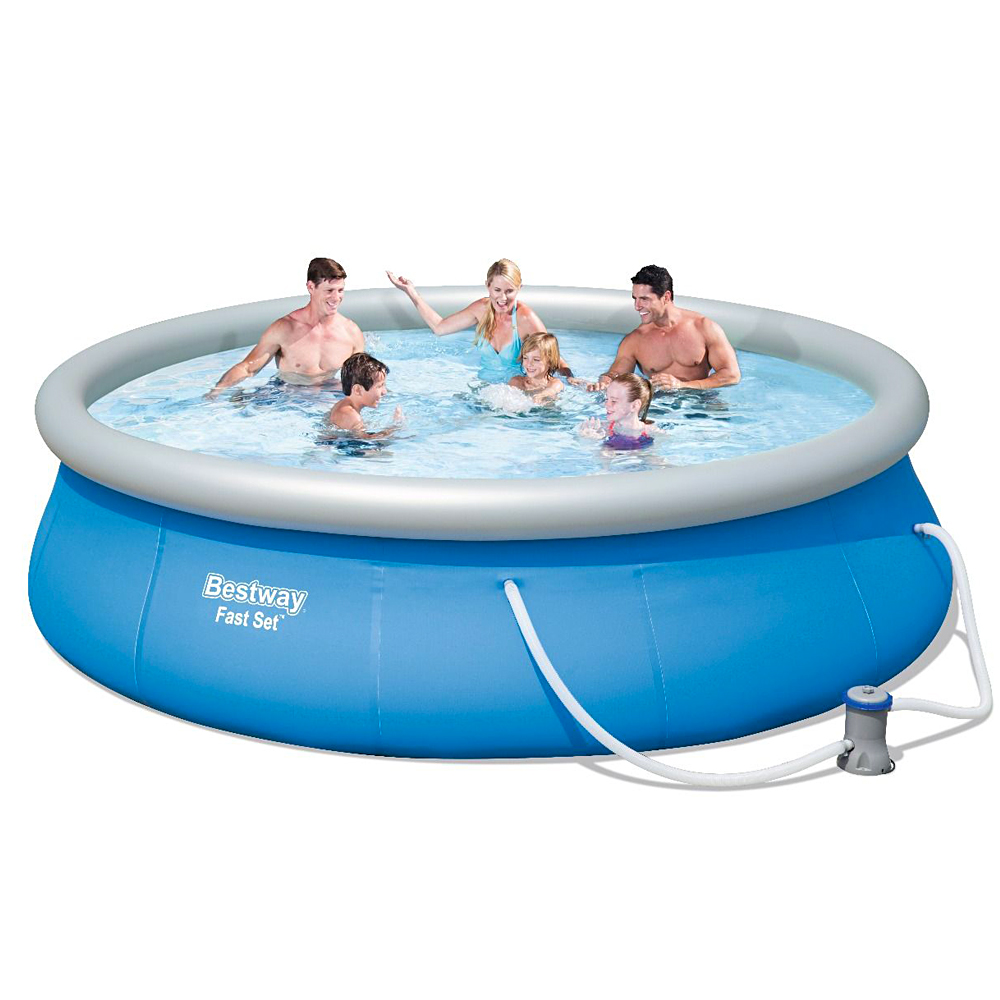 Bestway SWEET POOL puhafalú kerti medence vízforgatóval, 396x84cm