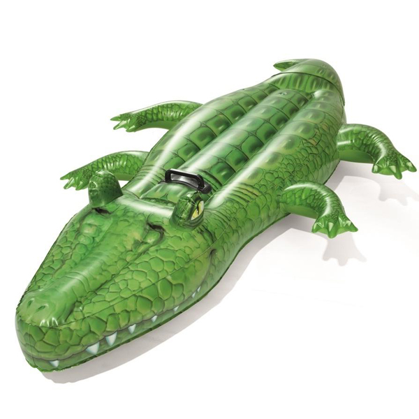 Bestway krokodilos nagyméretű lovagló matrac 203cm