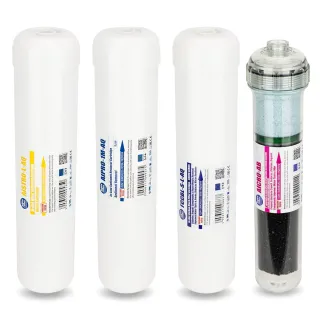Aquafilter Excito-CL víztisztító szűrőbetét készlet-4, InLine