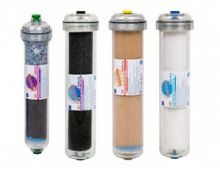 Aquafilter Excito-CL víztisztító szűrőbetét készlet-4, InLine