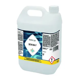 DEWAN-7 habzásmentes oxigénes vízkezelő fertőtlenítőszer 5 liter