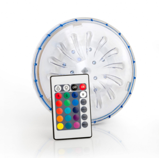 GRE többszínű, vízalatti, mágneses medence RGB LED világítás távirányítóval