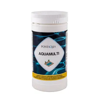 Aquamulti kombinált vízkezelő tabletta 200g - klór - pelyhesítő - algamentesítő
